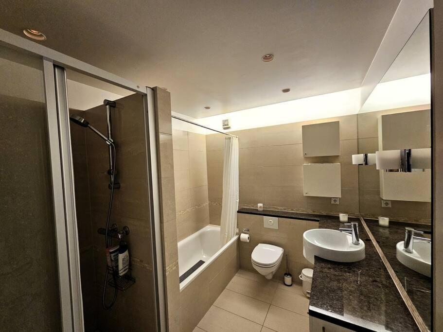 Family Penthouse With Great View Apartment Garthabaer Ngoại thất bức ảnh